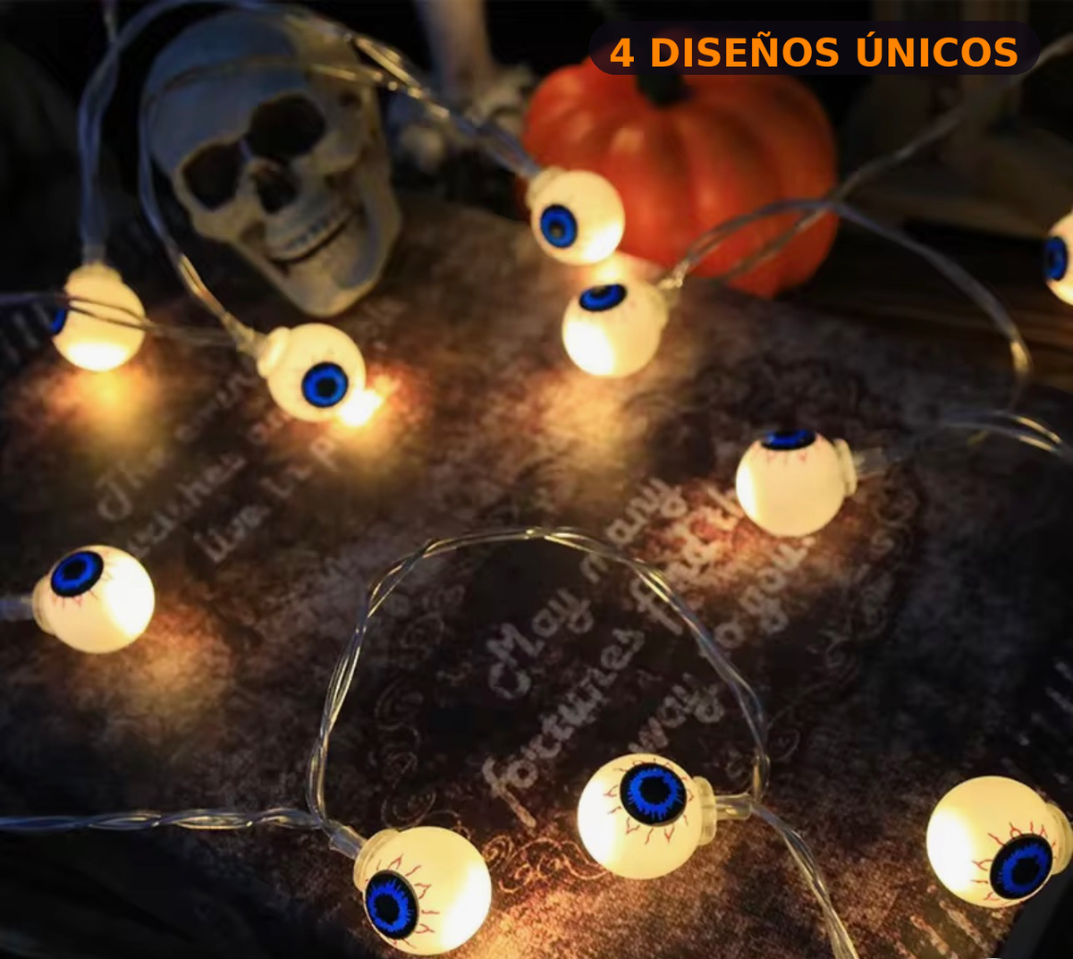 Cadena de Luces LED Halloween - Elige tu Diseño