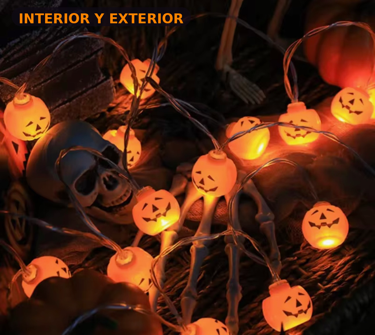 Cadena de Luces LED Halloween - Elige tu Diseño
