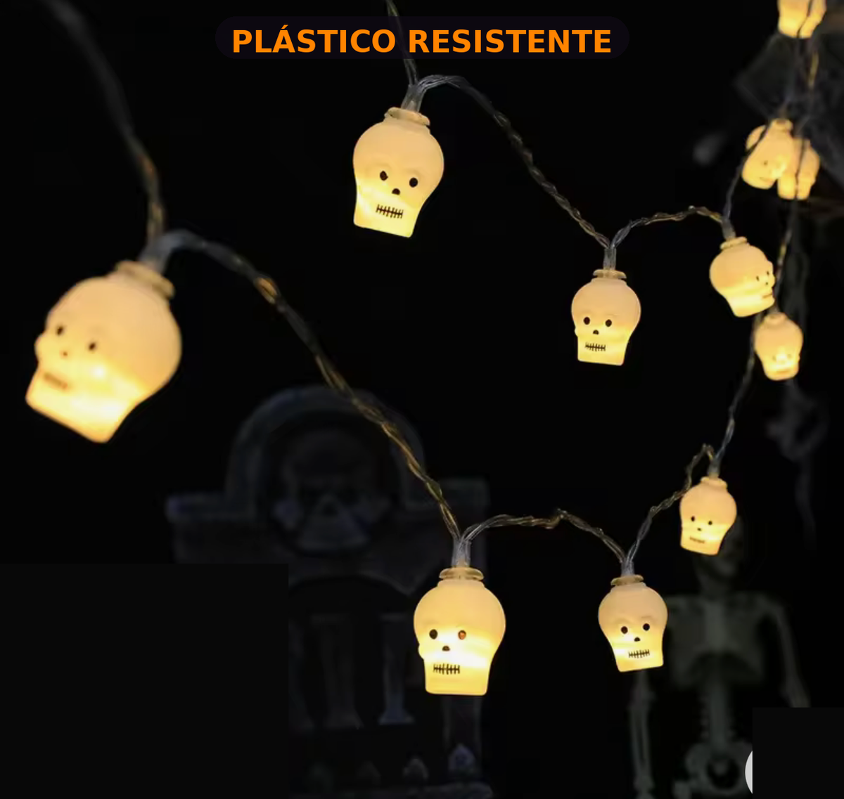 Cadena de Luces LED Halloween - Elige tu Diseño